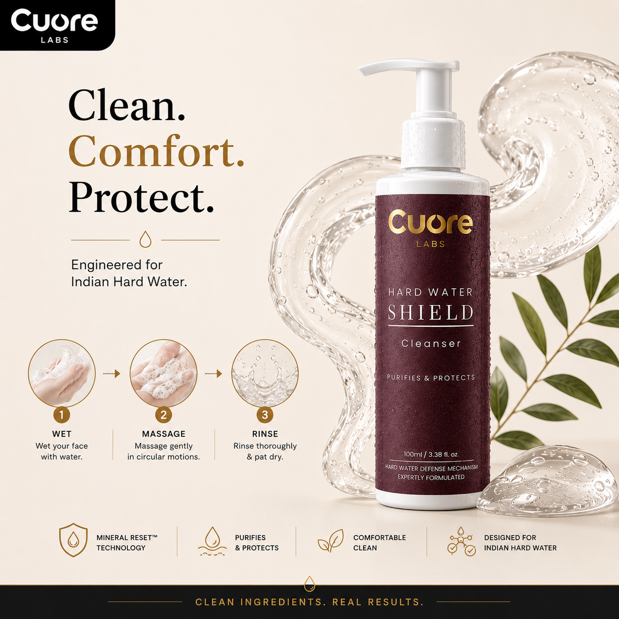Hard Water Shield Cleanser