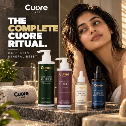 Mineral Reset Ritual — Shampoo + Cleanser + Pore-Refining Serum