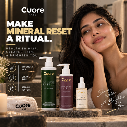Mineral Reset Ritual — Shampoo + Cleanser + Pore-Refining Serum