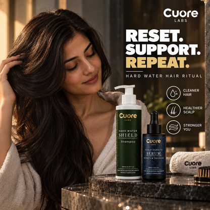 Hard Water Hair Ritual — Shampoo + Scalp Density Serum