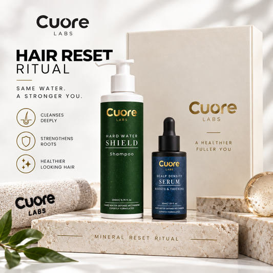 Hard Water Hair Ritual — Shampoo + Scalp Density Serum