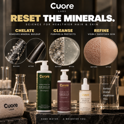 Mineral Reset Ritual — Shampoo + Cleanser + Pore-Refining Serum