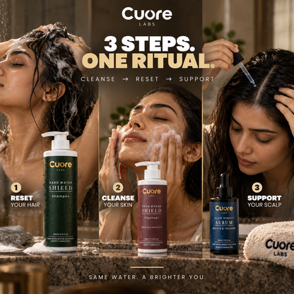 Hair + Skin Complete Ritual — Shampoo + Cleanser + Scalp Density Serum